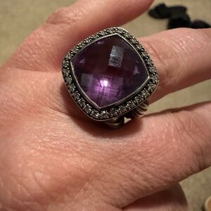 Size 7 Amethyst.she’s a true beauty.